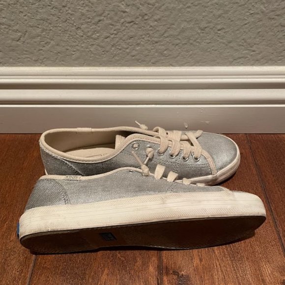 Keds silver sneakers size 5 - Picture 4 of 4